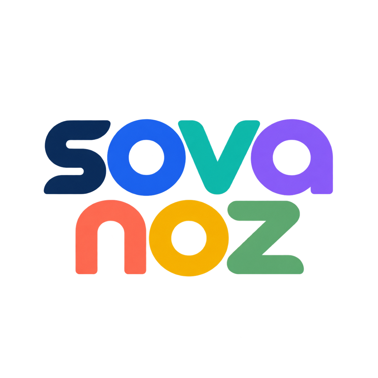 Sovanoz multicolor compact logo